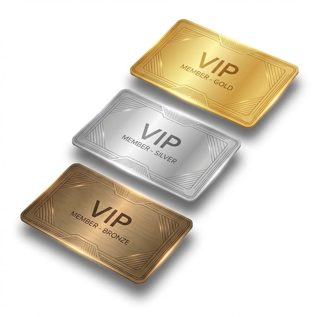 Tiered Membership Cards